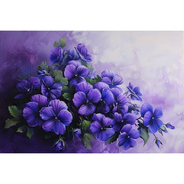 Violets Canvas